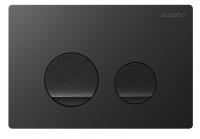 Клавиша для инсталляции ESBANO SLIM-37MB матовый черный