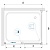 Душевой уголок RGW PA-76 (PA-016 + Z-050-2) прямоугольный  150*120*195 35087652-11 профиль Хром стекло Прозрачное 6 мм RGW